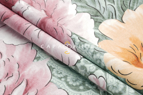 Ткань Бязь Премиум 220 см "Восхищение" рис 6639 вид 1