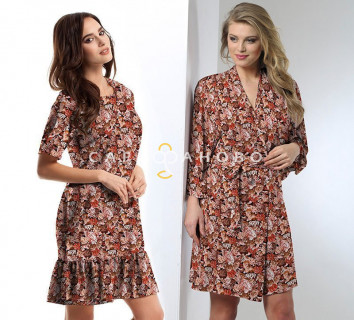 Ткань Фланель «Престиж» 150 см Женская коллекция Астрид рис 21198 вид 3
