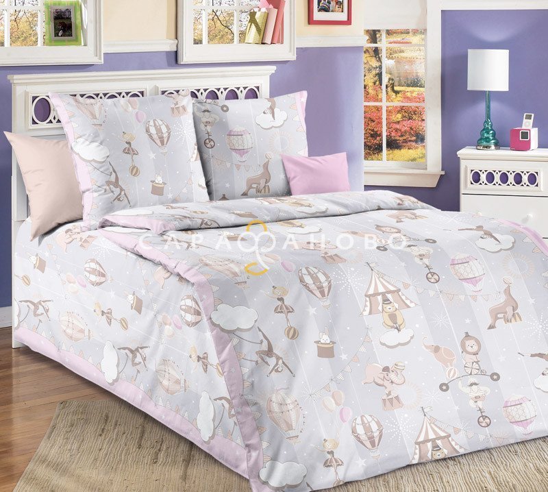 Ткань Бязь 150 см. 208281 Цирк 1
