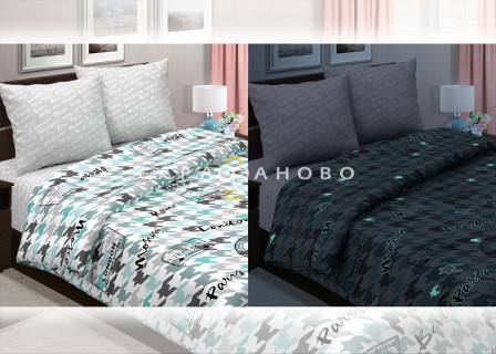 Ткань Поплин 220 см 120 гр Турне (757-3) Светится в темноте