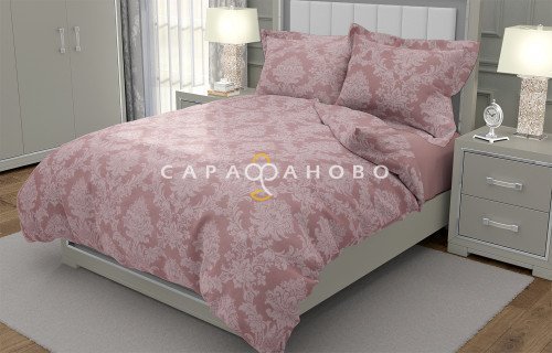 Ткань Поплин Жаккард 220 см рис. 10333/5 Топаз