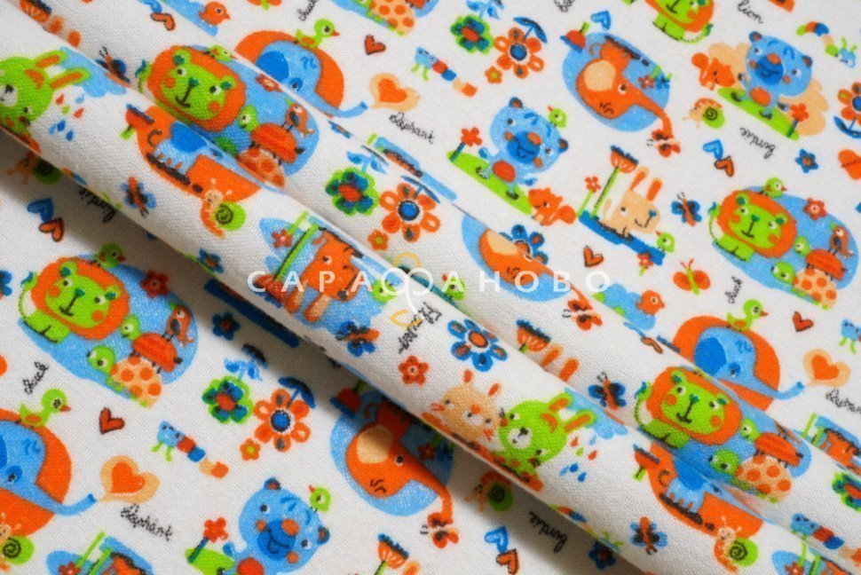 Ткань Фланель 150 см № 736-2П 